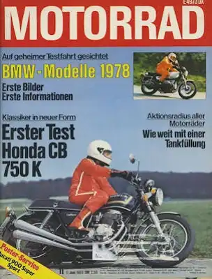 Das Motorrad 1977 Heft 11