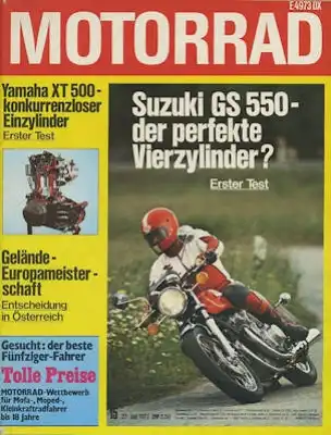 Das Motorrad 1977 Heft 15