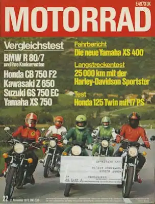 Das Motorrad 1977 Heft 22