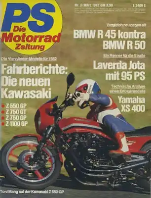 PS Die Motorradzeitung 1982 Heft 3