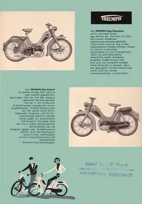 Triumph Sportfips Prospekt 1957