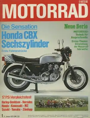 Das Motorrad 1978 Heft 1