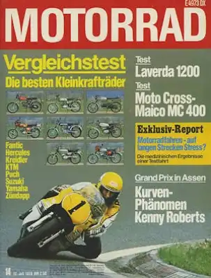 Das Motorrad 1978 Heft 14