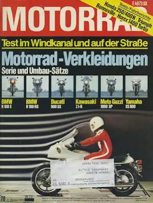 Das Motorrad 1978 Heft 20