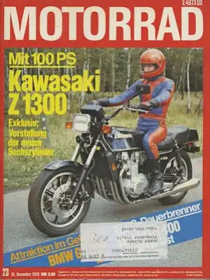 Das Motorrad 1978 Heft 23