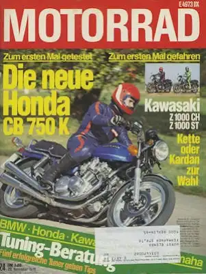 Das Motorrad 1978 Heft 24