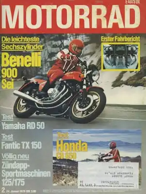 Das Motorrad 1979 Heft 2