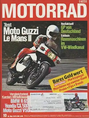 Das Motorrad 1979 Heft 10