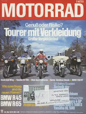 Das Motorrad 1979 Heft 11