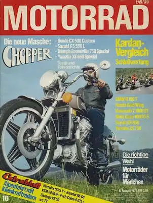 Das Motorrad 1979 Heft 16