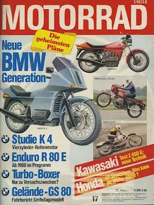 Das Motorrad 1979 Heft 17