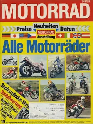 Das Motorrad 1979 Heft 19