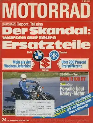 Das Motorrad 1979 Heft 24