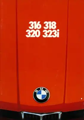 BMW 316-323i Prospekt 1978