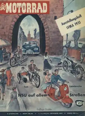 Das Motorrad 1951 Heft 22