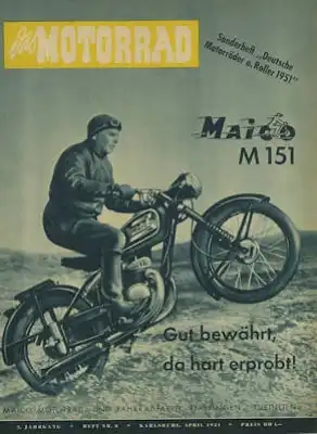 Das Motorrad 1951 Heft 8