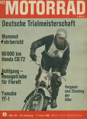 Das Motorrad 1966 Heft 8