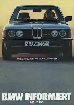 BMW informiert Mai 1982