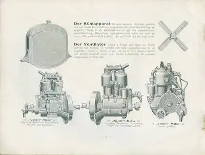 Colibri Motorwagen Katalog 1908