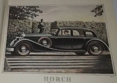 Horch V-8 Type 830 B Prospekt 3.1935 f