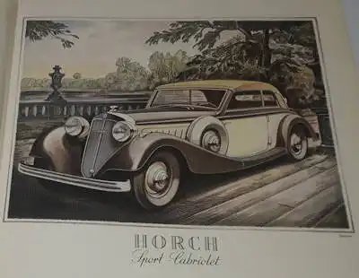 Horch V-8 Type 830 B Prospekt 3.1935 f