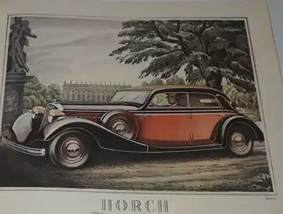 Horch V-8 Type 830 B Prospekt 3.1935 f