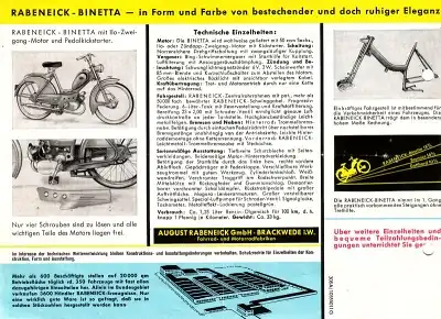 Rabeneick Binetta Prospekt 4.1955