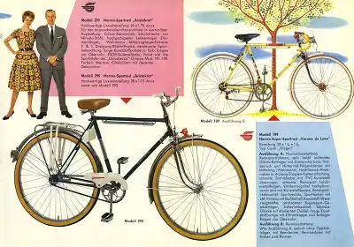 Göricke Fahrrad Programm 1963