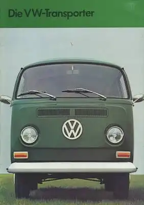 VW Transporter T 2 Prospekt 9.1970