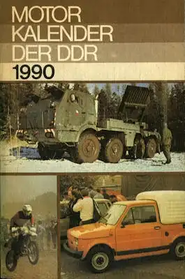 Motor-Kalender der DDR 1990