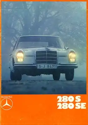Mercedes-Benz 280 S SE Prospekt 6.1970