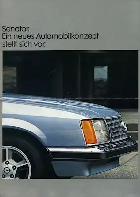 Opel Senator Prospekt 1978