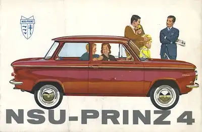 NSU Prinz 4 Prospekt 1962