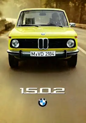 BMW 1502 Prospekt 1.1975