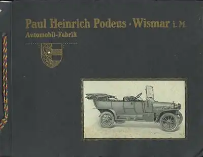 Podeus / Wismar Pkw und Lkw Katalog 1912