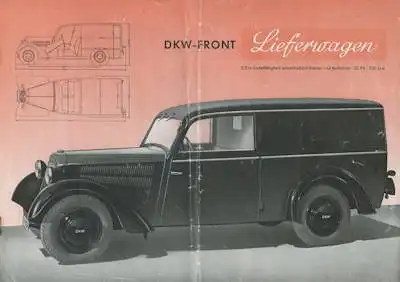 DKW Nutzfahrzeuge Prospekt 1.1941