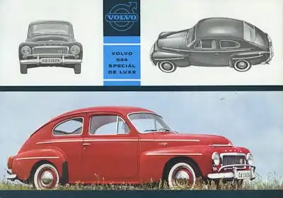 Volvo PV 544 Special de Luxe Prospekt 2.1961 e