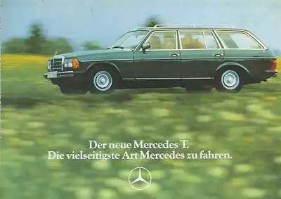 Mercedes-Benz T Ansichtskarten-Set 1.1978