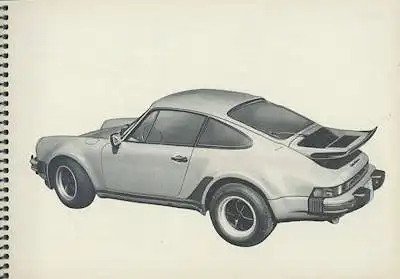 Porsche 911 Turbo Carrera Bedienungsanleitung 10.1975 e