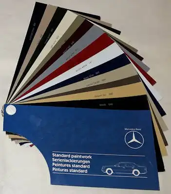 Mercedes-Benz Serien-Farben ca. 1985