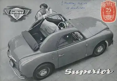 Gutbrod Superior 700 Prospekt 9.1952