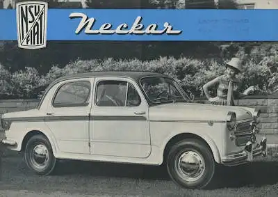 NSU-Fiat Neckar Prospekt 11.1960