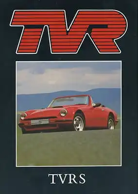 TVR S Prospekt 1986