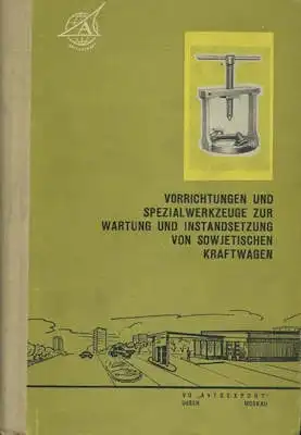 Avtoexport Werkzeuge für russ. Kraftwagen 1960er Jahre