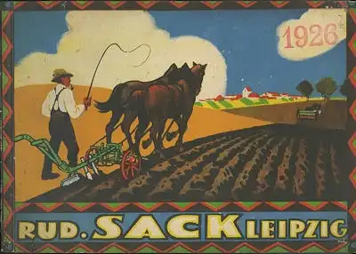 Rud. Sack Programm 1926