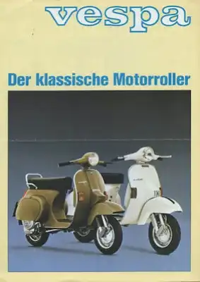 Vespa PK 50 S / X Prospekt 1983