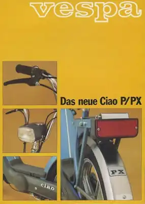 Vespa Mofa Ciao P / PX Prospekt 1981