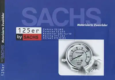 Sachs 125 ccm Programm 9.1998