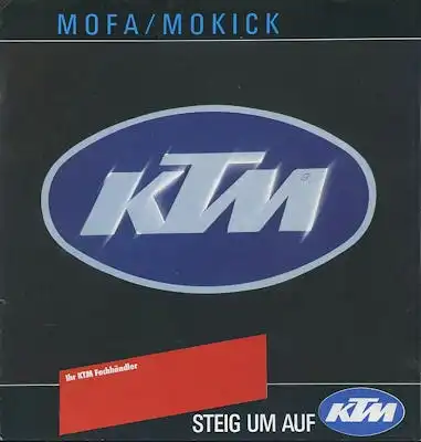 KTM Programm ca. 1984