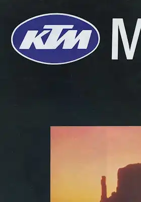 KTM Programm ca. 1984